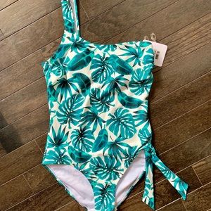 Indigo Rein One Shoulder One Piece Swimsuit